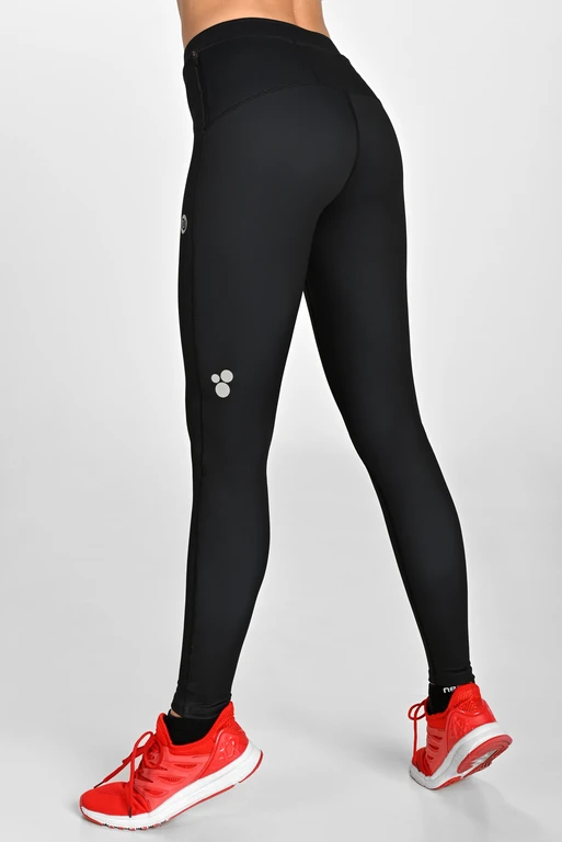 Insulated running leggings Dynamic Black Nessi Sportswear