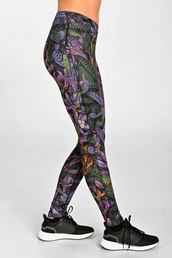 Insulated running leggings Dynamic Purple Ling - packshot