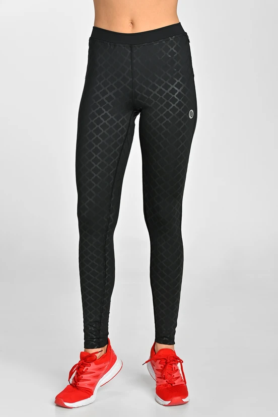 Regular Running Leggings Dynamic Shiny Black - packshot