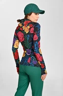 Thermoactive hoodie Selva Roses Cobalt - packshot