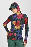 Thermoactive hoodie Selva Roses Cobalt - packshot