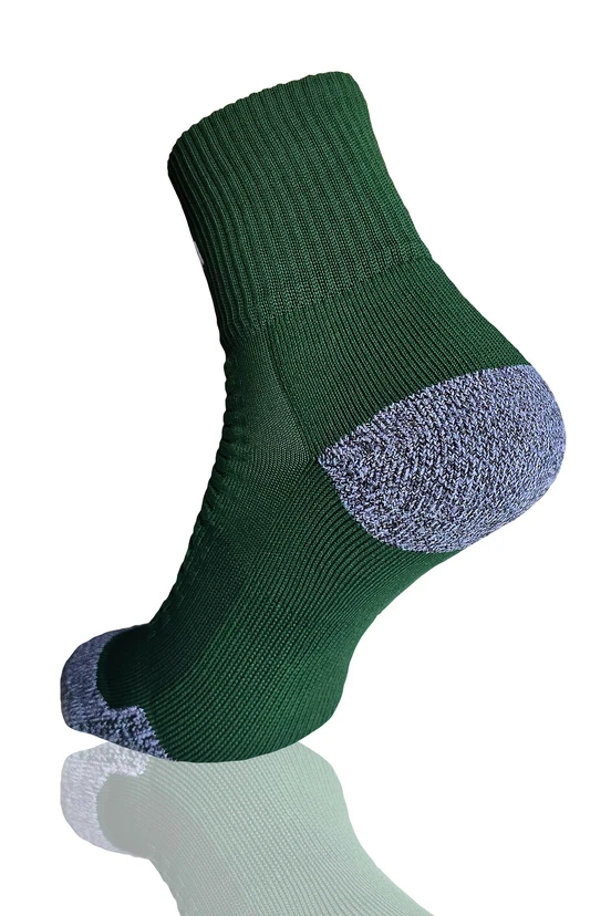 Thermoactive socks Trail Green-Grey - packshot