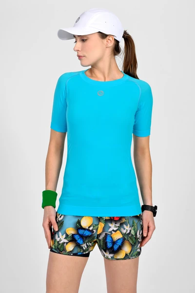 Breathable Short Sleeve Shirt Ultra Turquoise