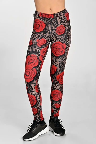 Legginsy ocieplane Dynamic do biegania Selva Roses