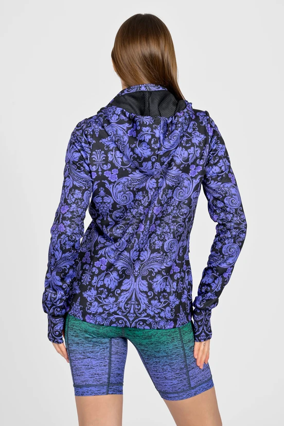 Premium zipped hoodie Ornamo Viola - packshot