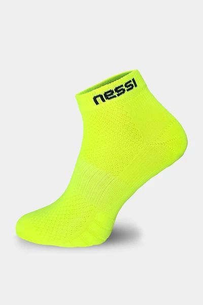 Seamless breathable socks Neo Yellow