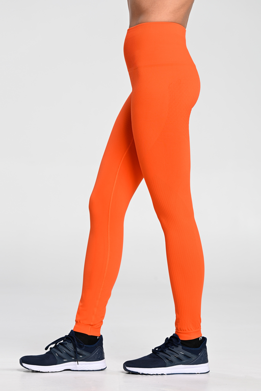 Buy Enamor Essential Brick Ankle Length Lounge Yoga Leggings - Orange Online