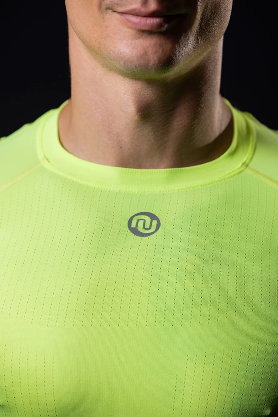 Longsleeve sportowy Ultra męski GloYellow - packshot