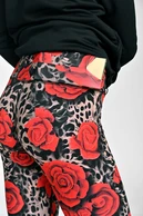 Leggings regular with waistband Pro Selva Roses - packshot