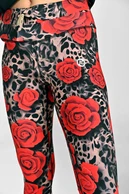 Legginsy petite z pasem Pro Selva Roses - packshot