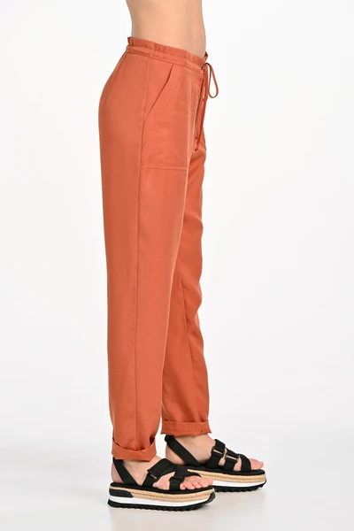 Spodnie damskie TENCEL™ Rusty Orange - Sample